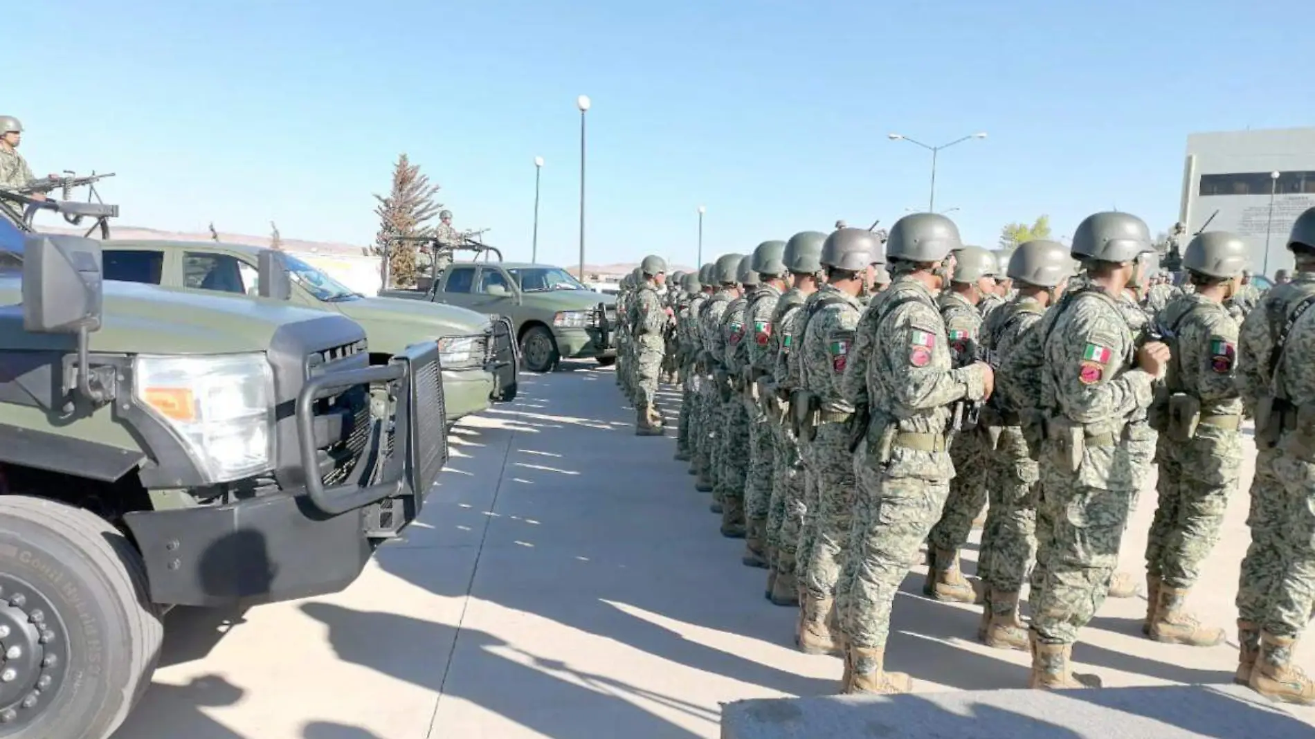 Militares en Fresnillo, Zacatecas